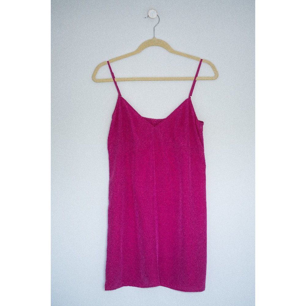 Twelfth Street by Cynthia Vincent fuchsia silk slip